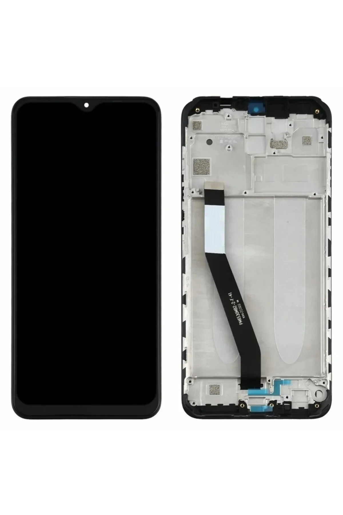 Redmi 9 Ekran Dokunmatik Çıtalı SRV (Siyah) görsel 3