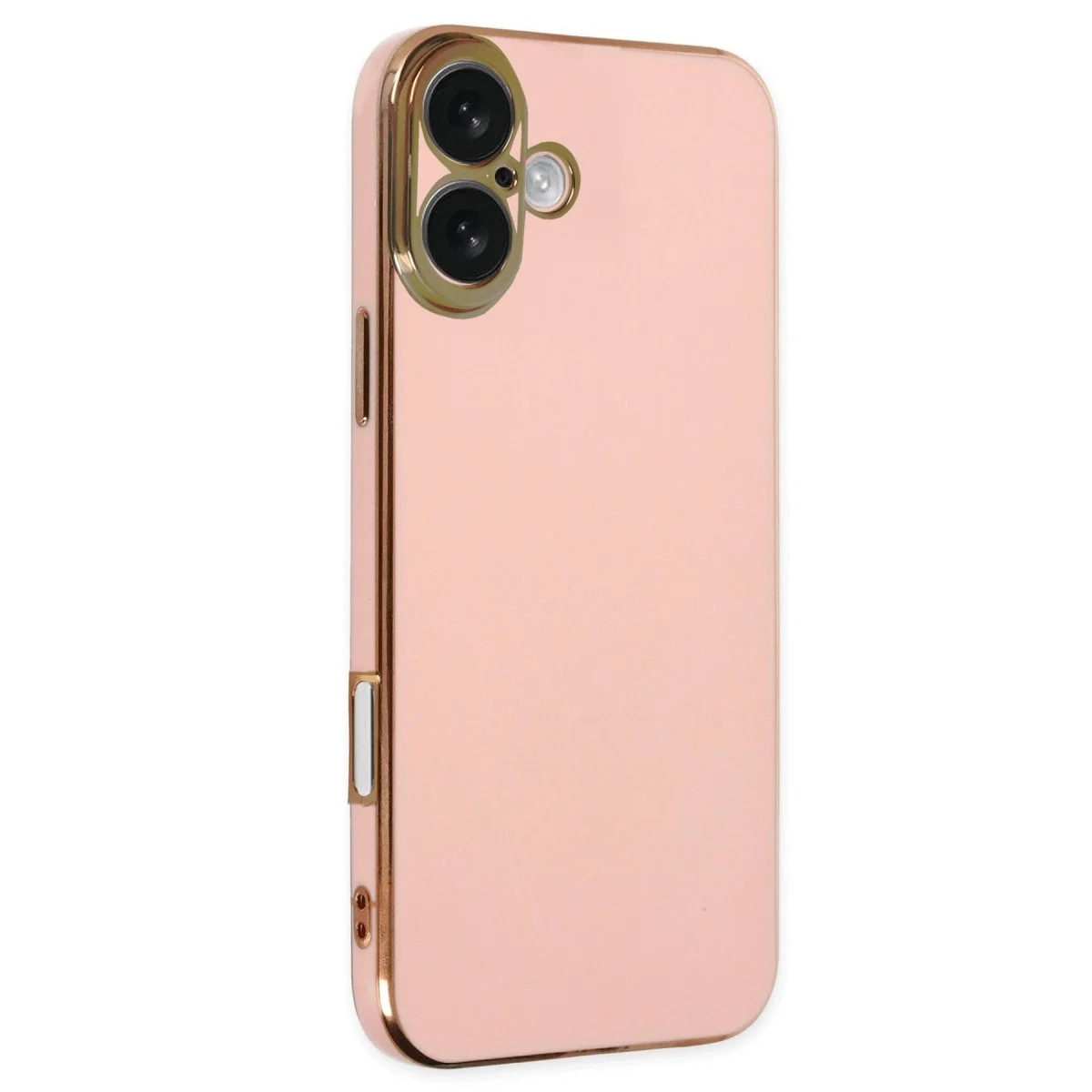 Apple İphone 16 Kılıf Volet Silikon - Pembe