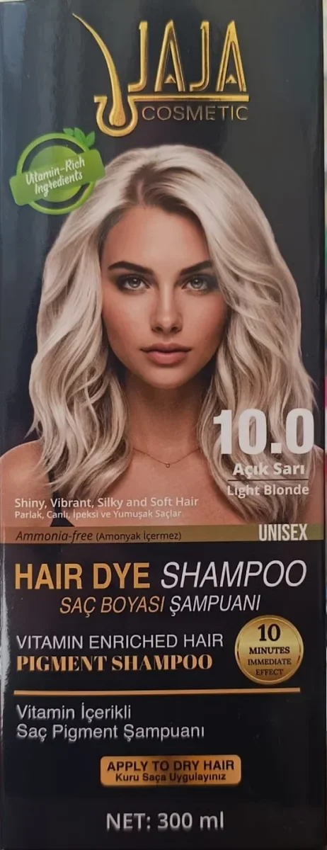 Saç Pigment Şampuanı 300 ML - Açık Sarı 10.0