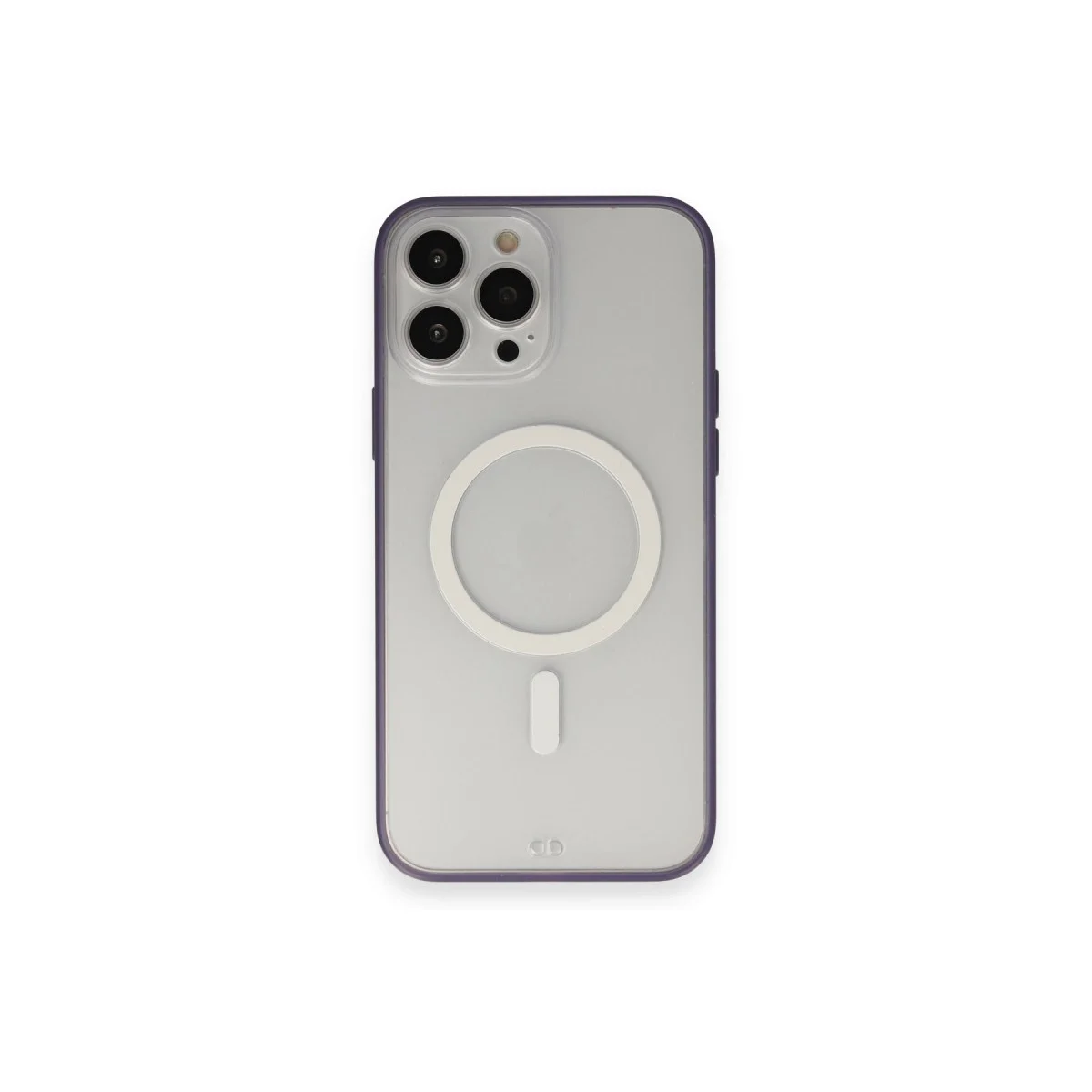 Apple İphone 14 Pro Kılıf Grand Magneticsafe Kapak - Mor görsel 2