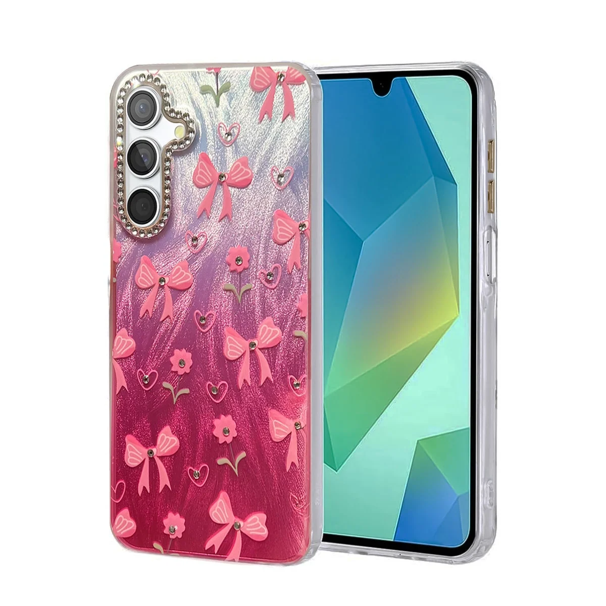 Samsung Galaxy S25 Kılıf Blade Aynalı Desenli Kapak - Desen 3
