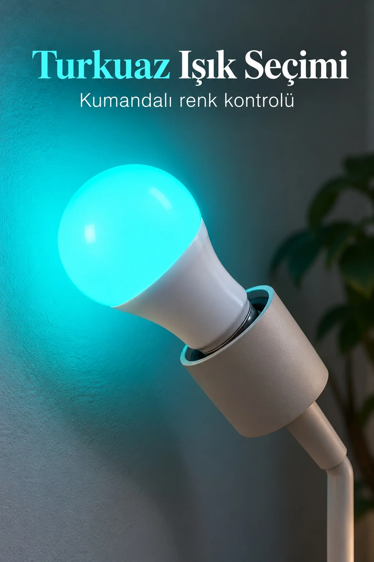 Kumandalı LED Ampul 10 W Güç Özellikli