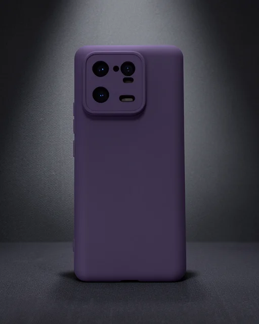 Xiaomi Mi 13 Pro Kılıf Nano İçi Kadife Silikon - Mor