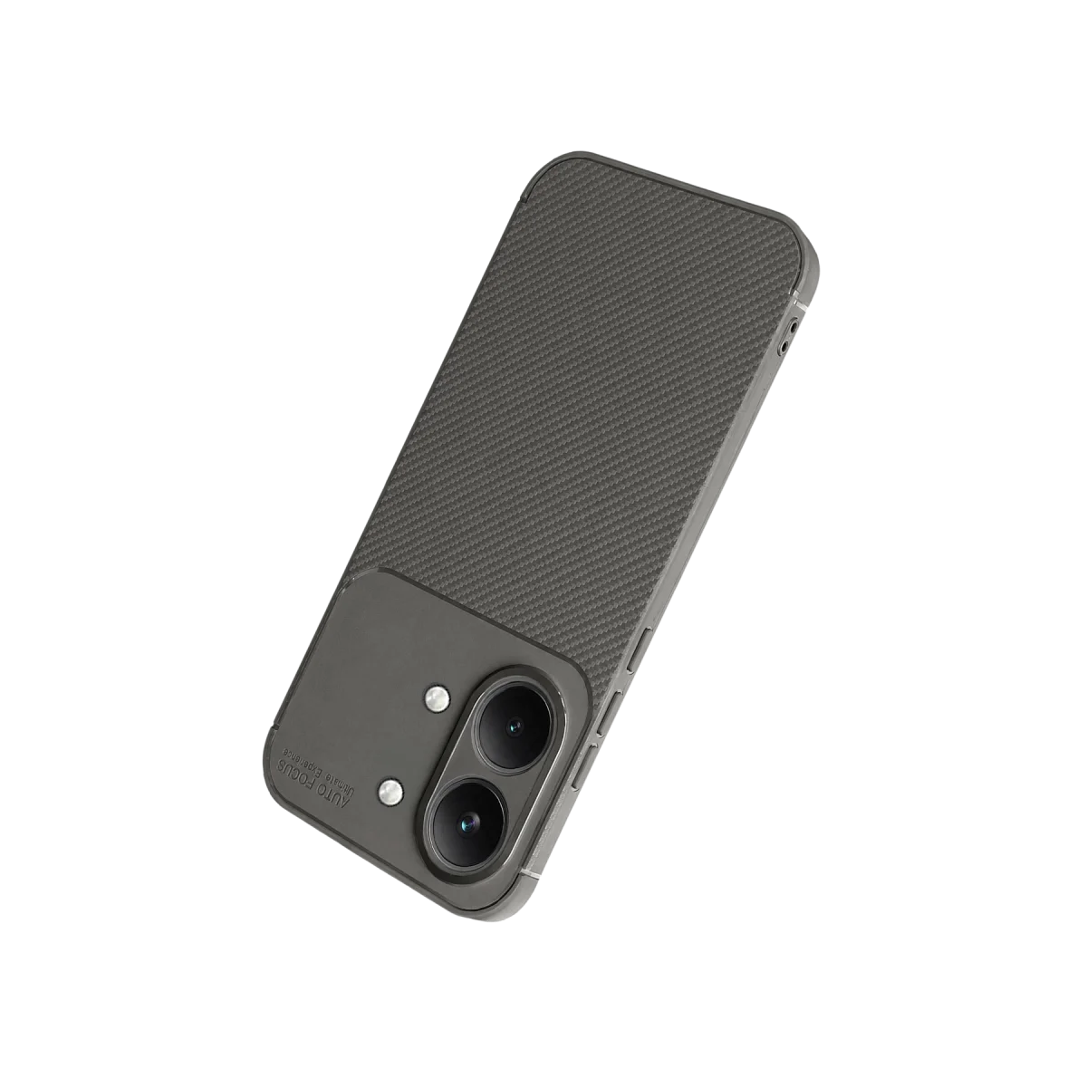 Xiaomi Poco X8 Pro Max Auto Focus Karbon Kapak - Gri görsel 3