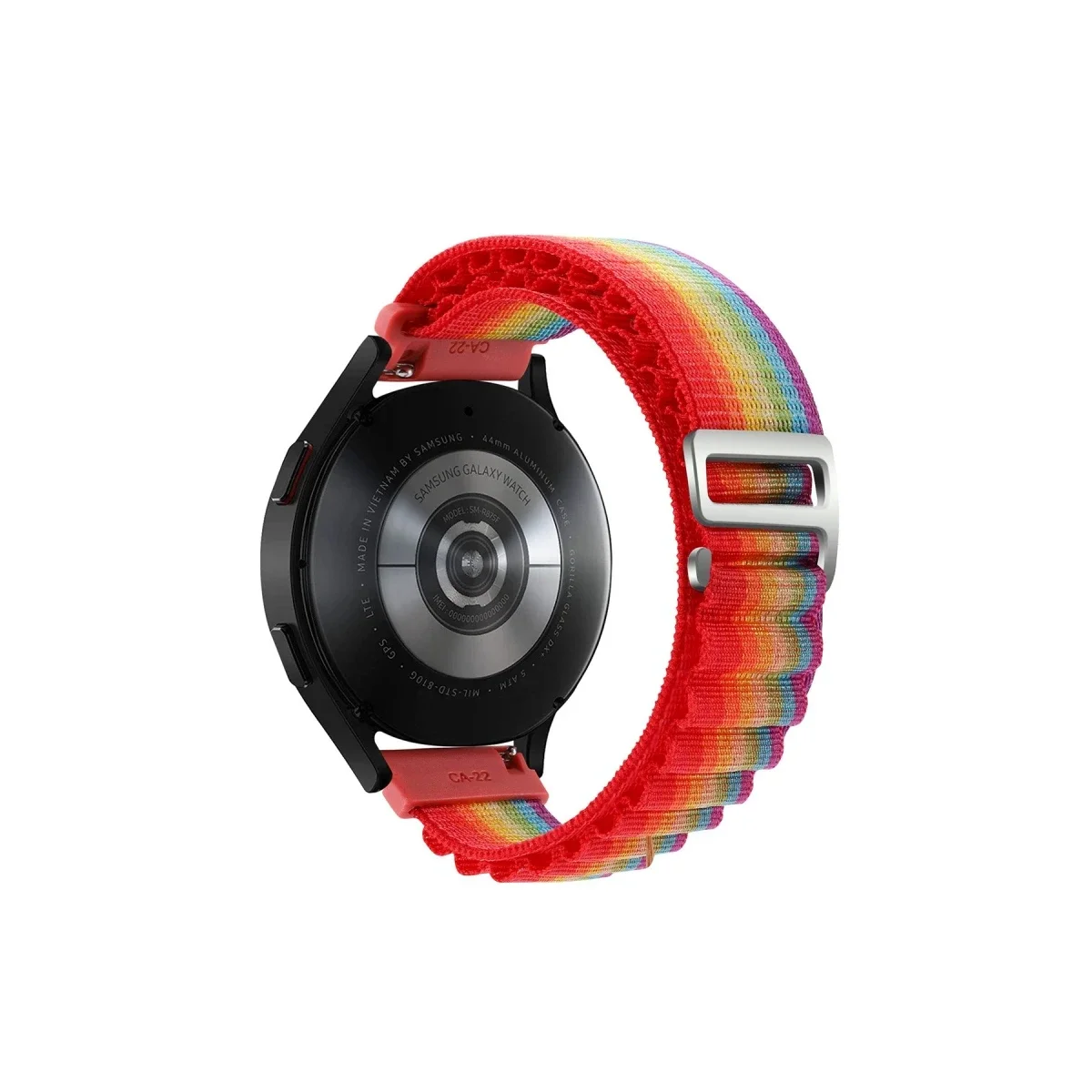 Watch 22mm KR410 Kumaş Kordon - Gökkuşağı 1 görsel 2