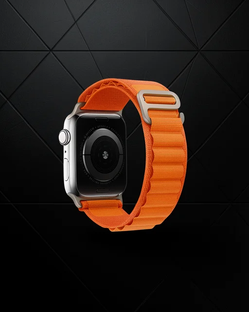 Apple Watch 42mm Mountain Kordon - Turuncu