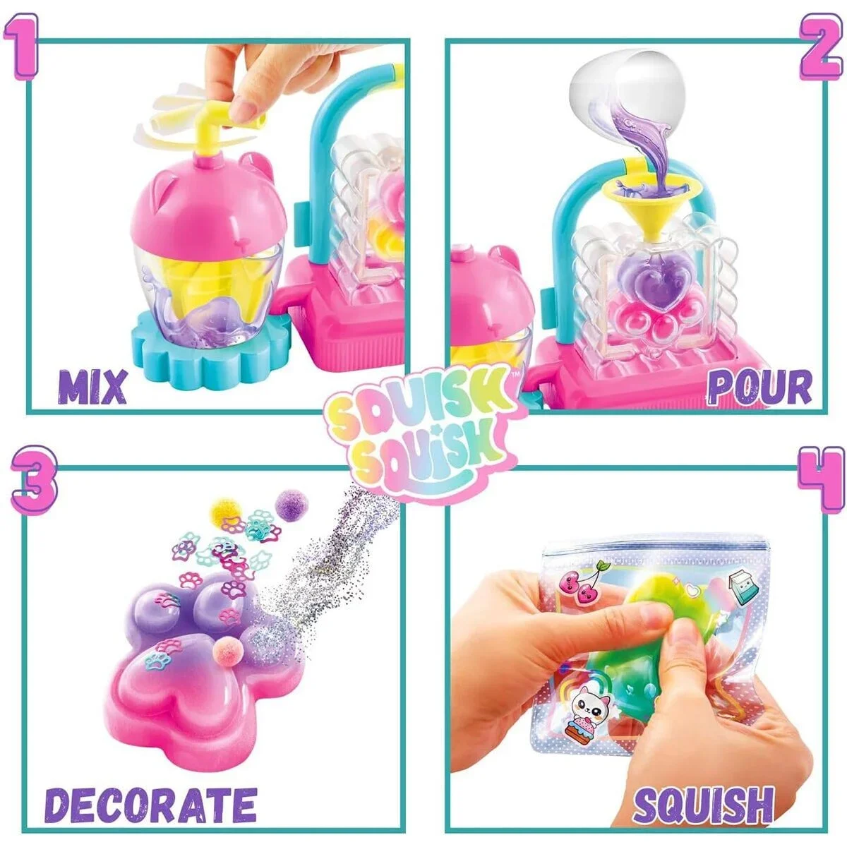 S00024500 Sun Cnl Hobi Set Squıshy Factory Dıy görsel 3