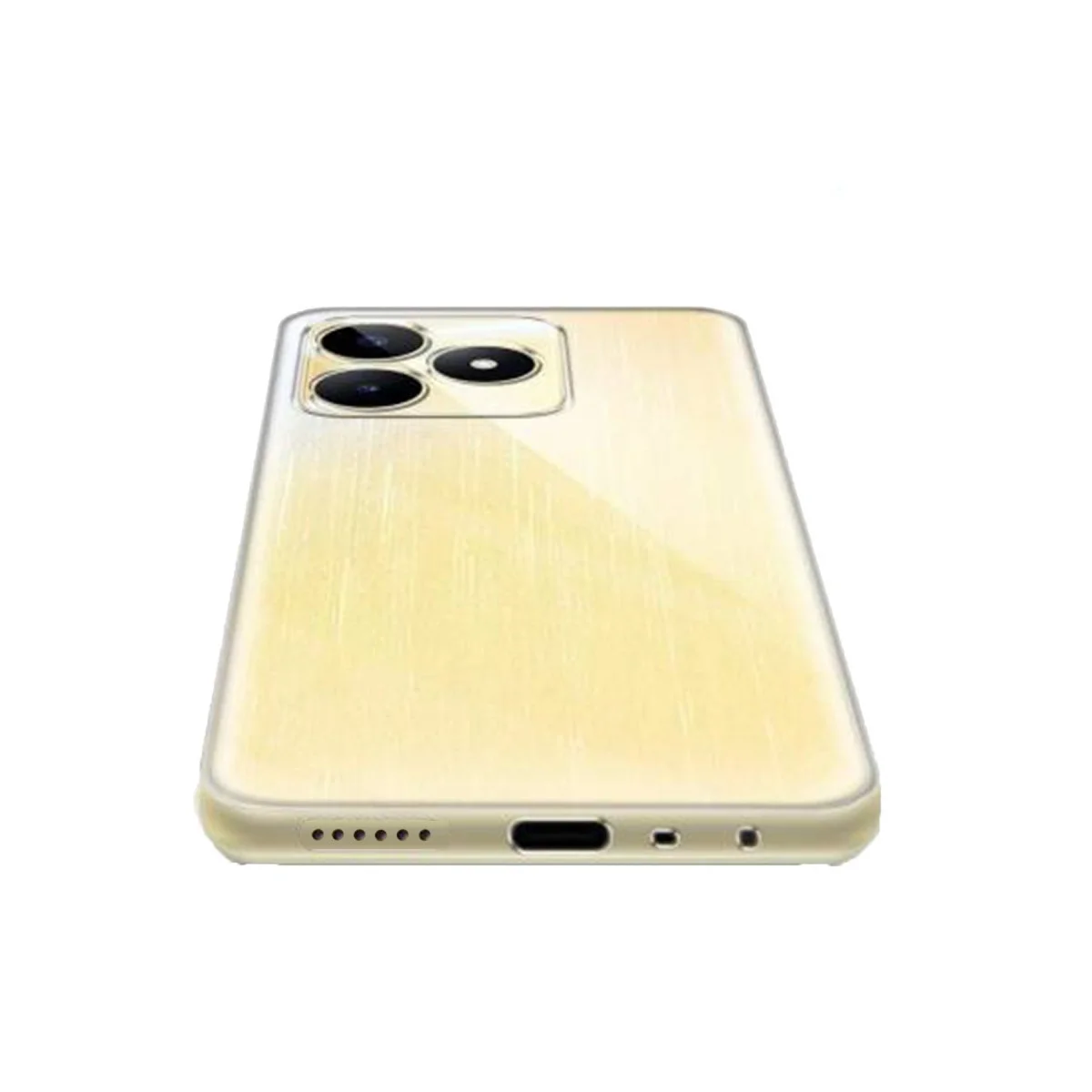 Realme C53 Kılıf Lüx Şeffaf Silikon görsel 2