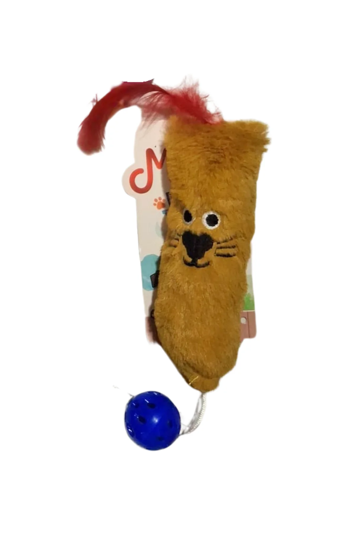 Peluş Kedi Oyuncağı Sarı