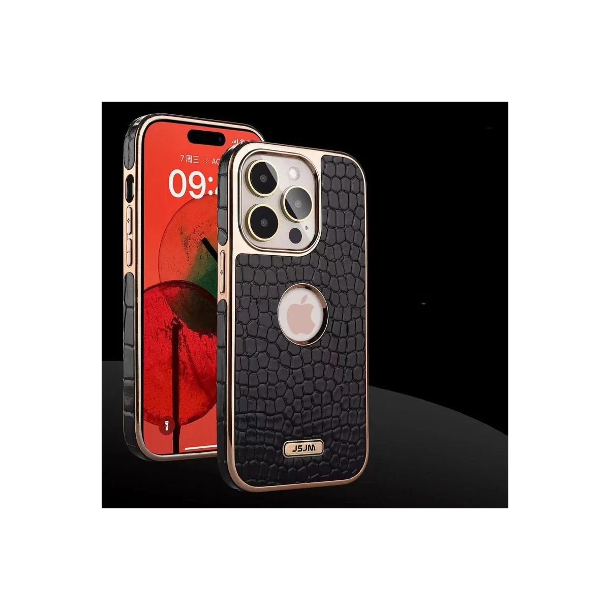 Apple iPhone 14 Pro Kılıf Snake Kapak - Derin Mor görsel 4