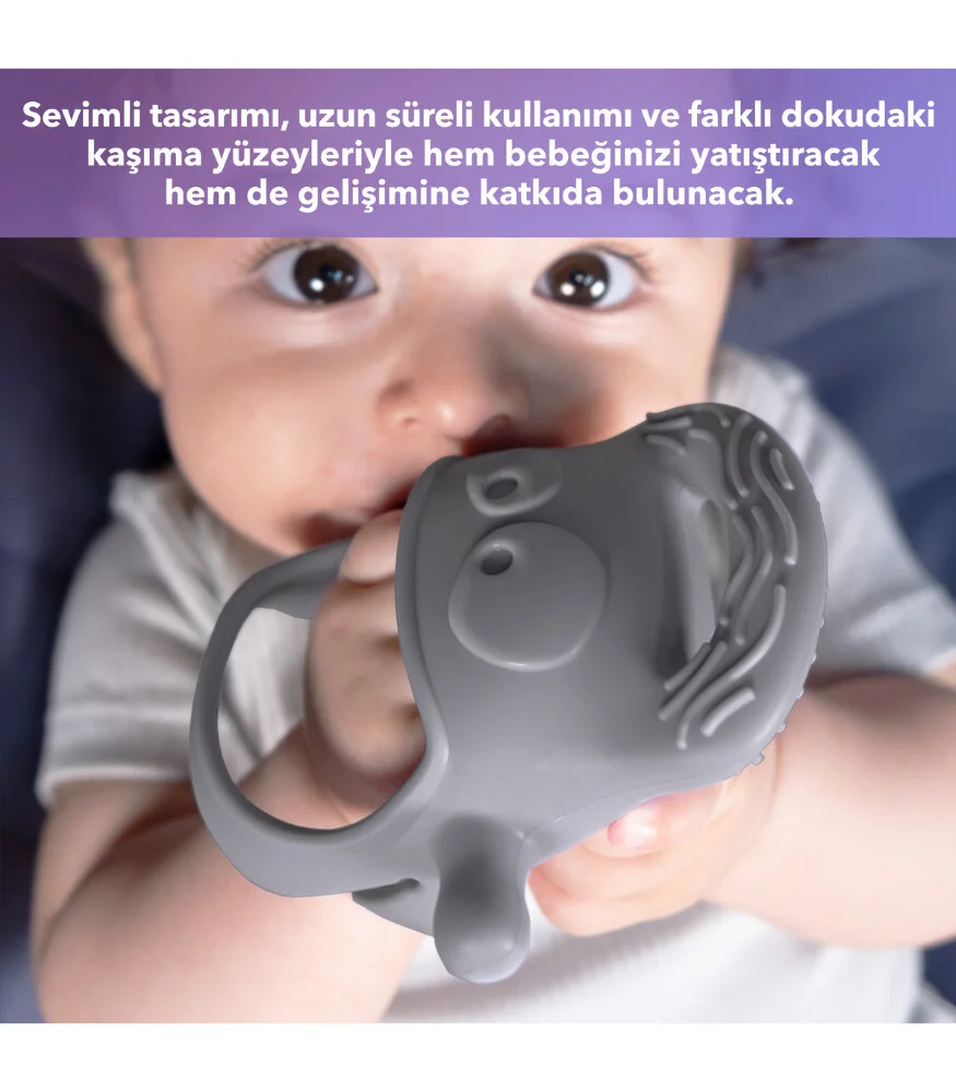 Mochi Diş Kaşıyıcı Yeşil görsel 5