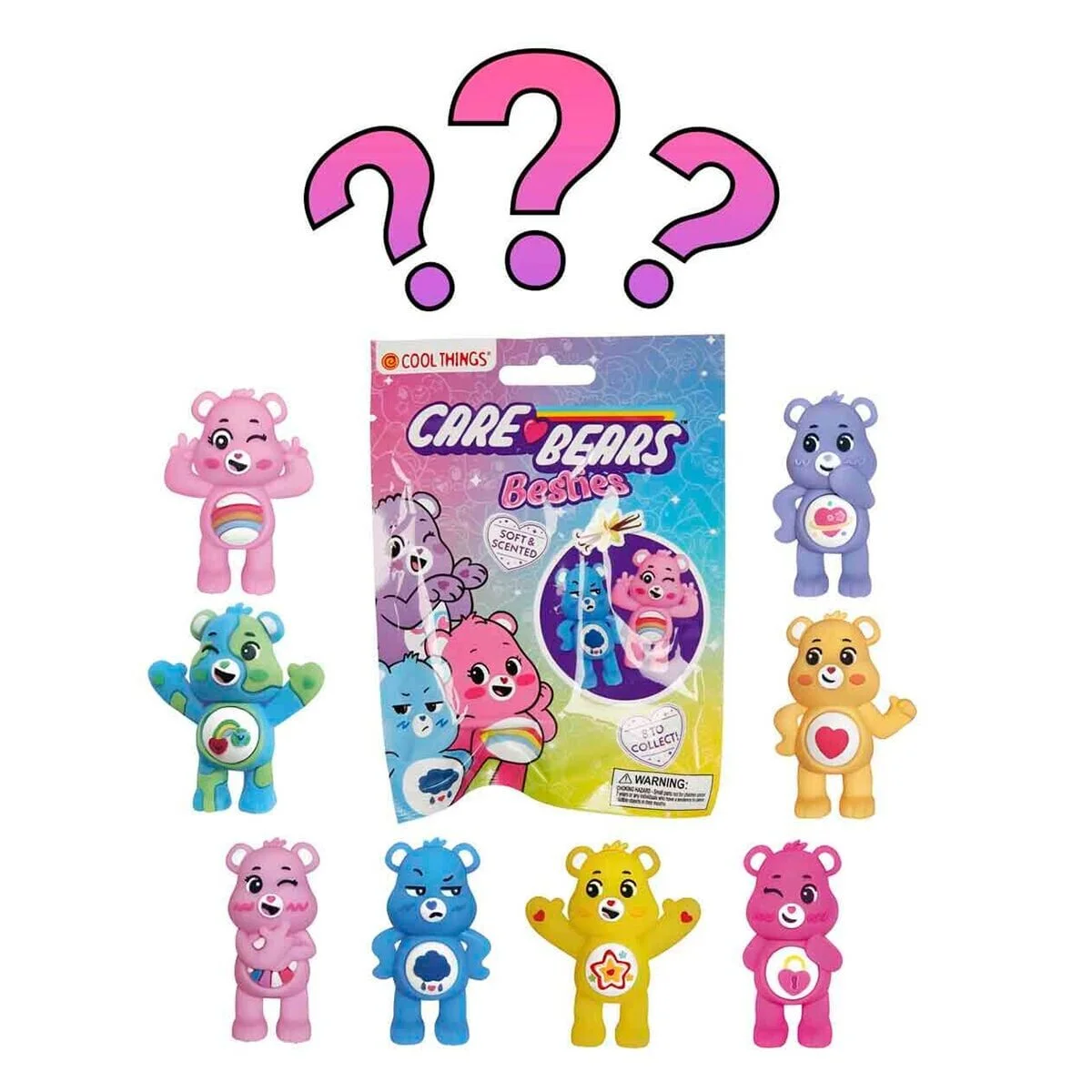 20333 SUN-ITG-CLT-3D Figür Care Bears Bestıes Sürpriz Paket 36D Care