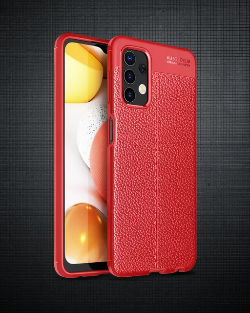 Samsung Galaxy A32 Kılıf Auto Focus Kapak - Kırmızı