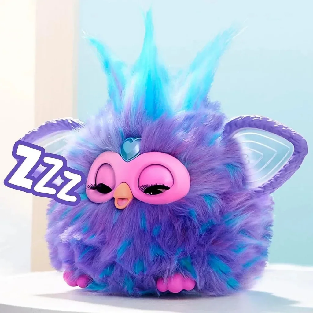 Furby Mor İnterakti̇f Peluş F6743 görsel 3