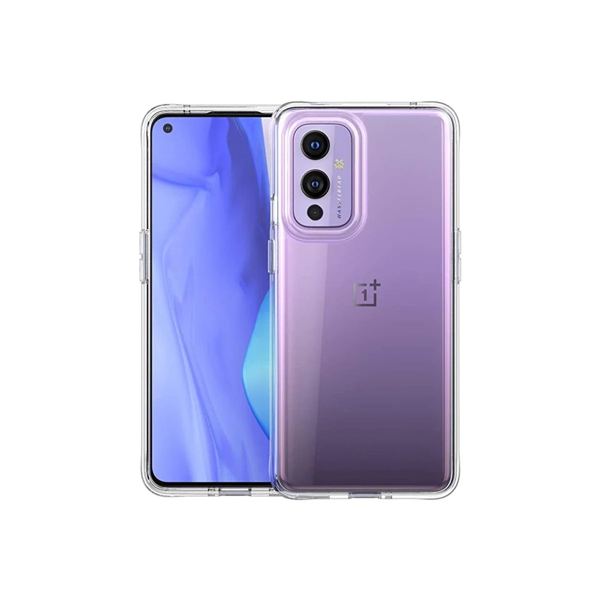 One Plus 9 Kılıf Lüx Şeffaf Silikon görsel 3