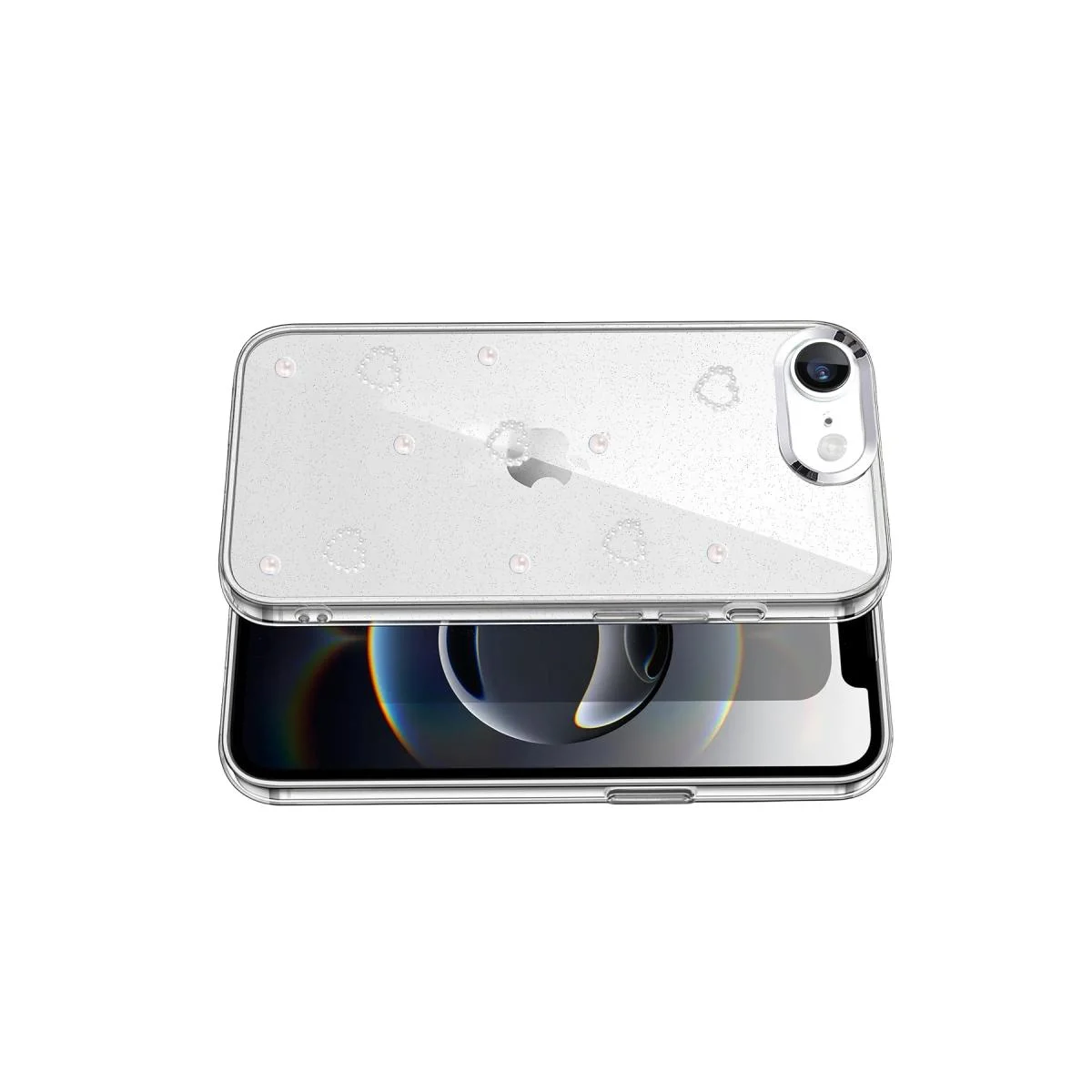 Apple iPhone 16E Fiyonk Desenli Kapak - Desen 10 görsel 3