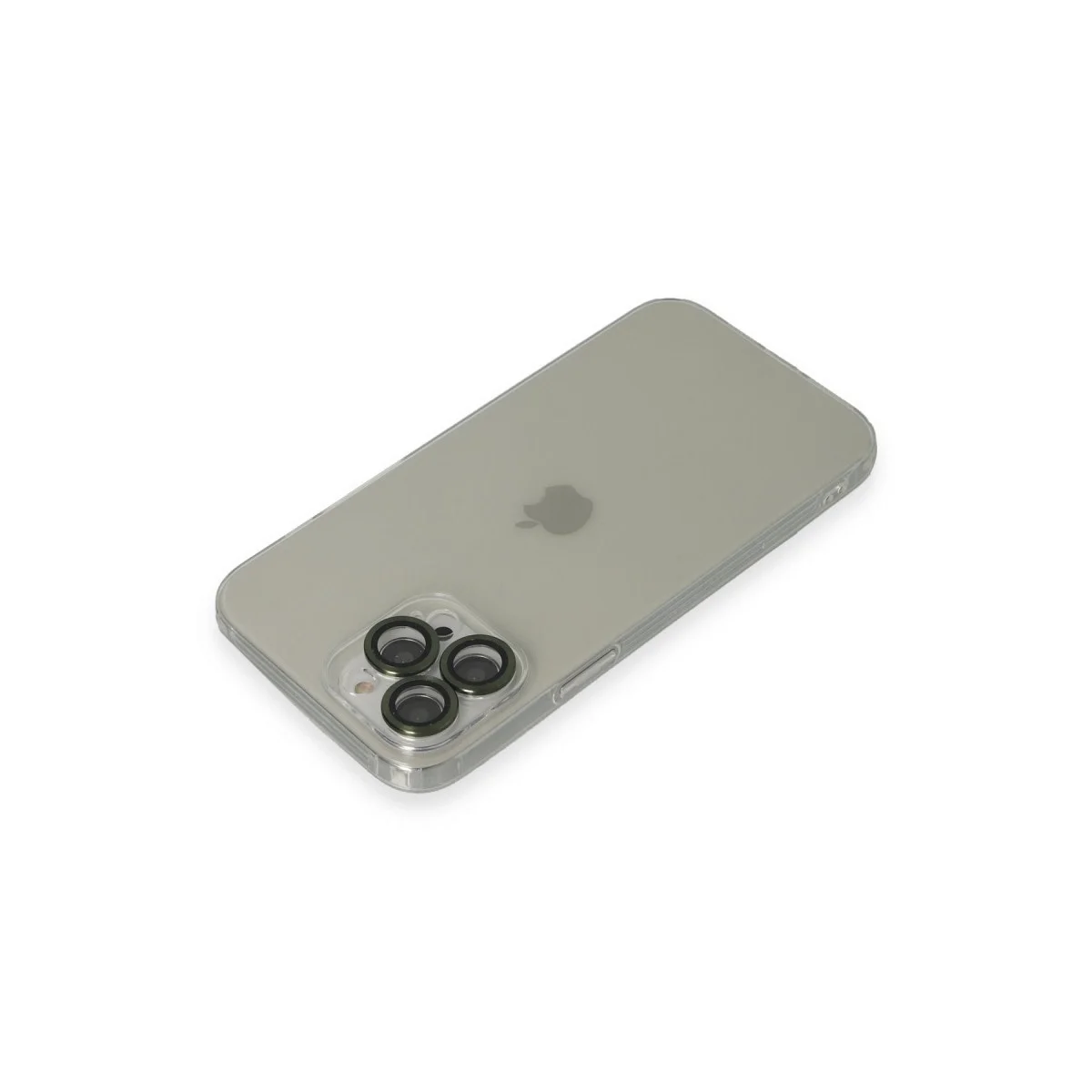 Apple İphone 13 Pro Max Kılıf Luko Lens Silikon - Yeşil görsel 3