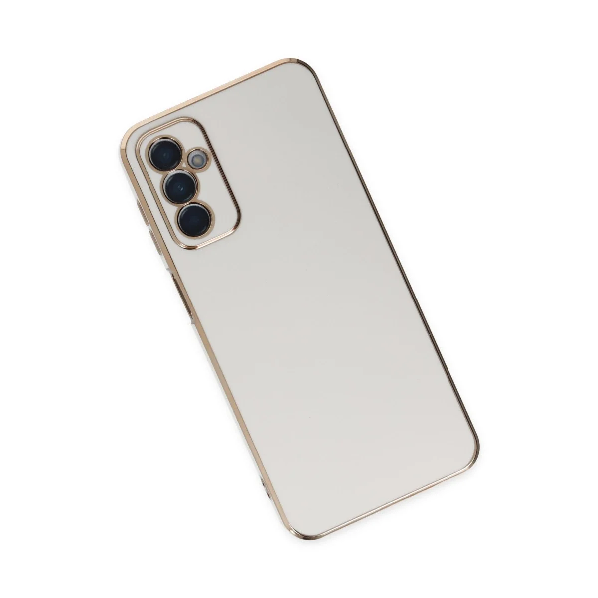 Samsung Galaxy M23 Kılıf Volet Silikon - Beyaz görsel 3