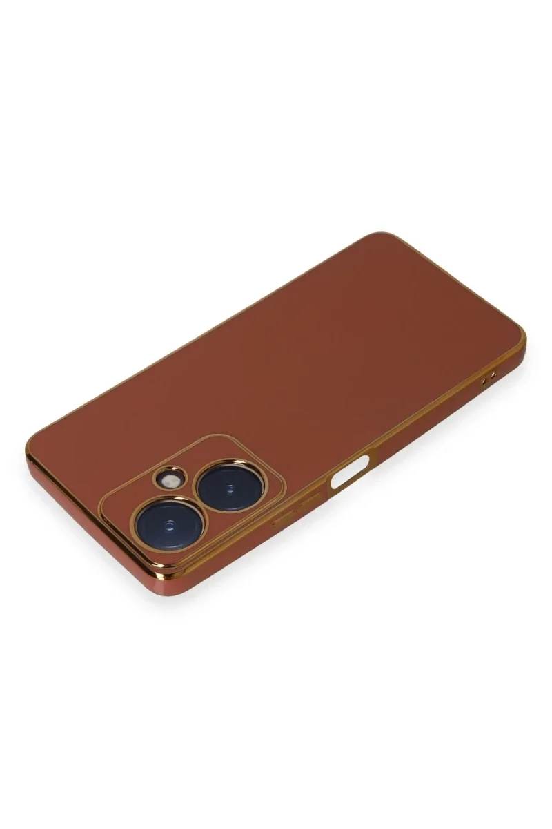 Vivo Y27 Kılıf Volet Silikon - Kırmızı görsel 3