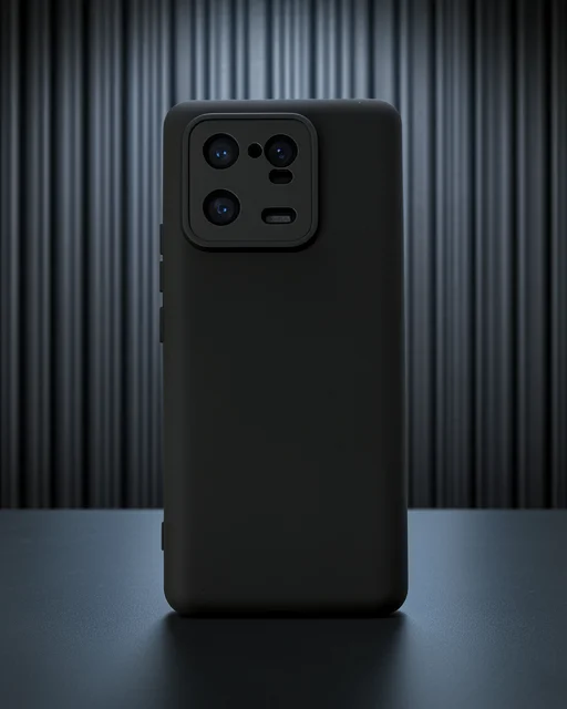 Xiaomi Mi 13 Pro Kılıf Nano İçi Kadife Silikon - Siyah