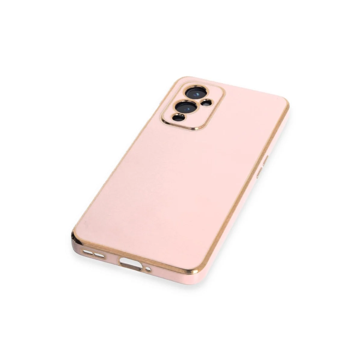 One Plus 9 Kılıf Volet Silikon - Pembe görsel 4