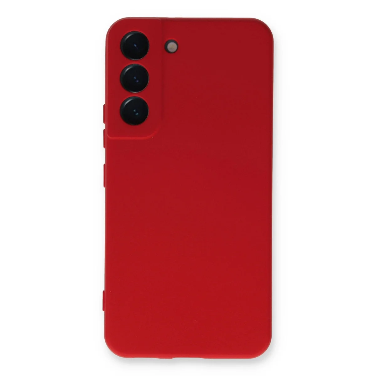 Samsung Galaxy S23 Plus Kılıf Nano İçi Kadife Silikon - Kırmızı görsel 3