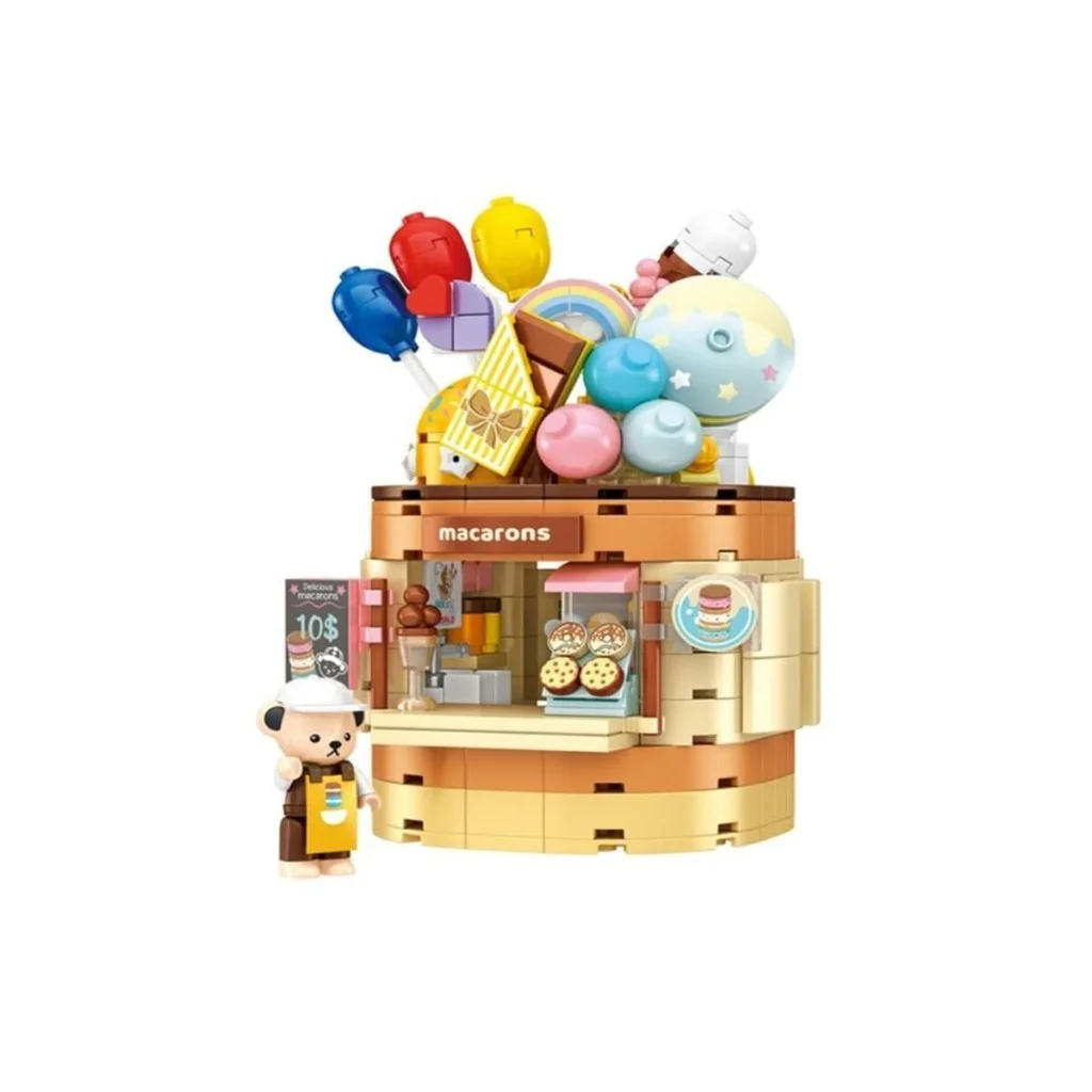 P881201 Teddy Bear Koleksiyonu Dondurma Dünyası 354 Parça Block Oyuncak