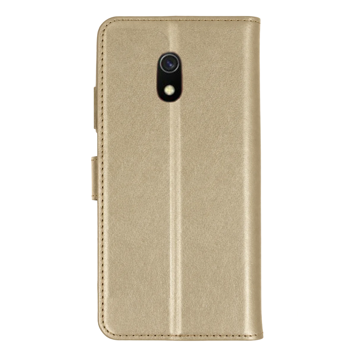 Xiaomi Redmi A8 Trend S Plus Kapaklı Kılıf - Gold