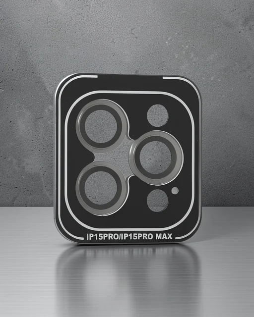 Joko Apple İphone 15 Pro Max Pvd Metal Kamera Lens - Gri