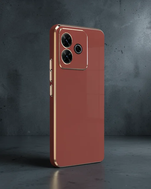 Xiaomi Redmi 13 4g Kılıf Volet Silikon - Kırmızı