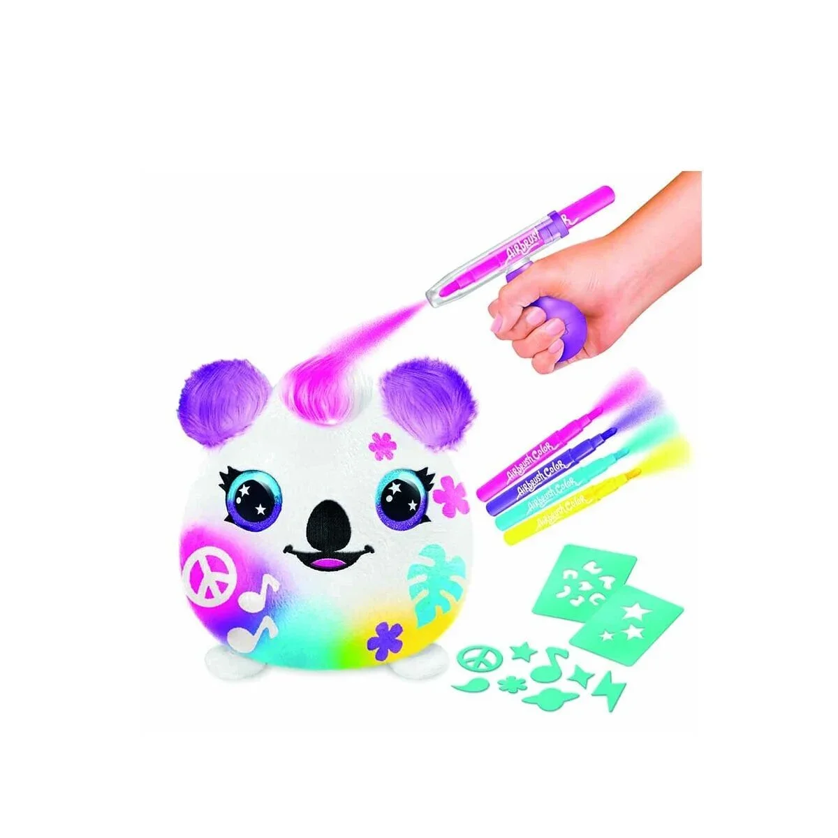 28779 Sun-cnl-hobi Set Aırbrush Plush Squısh Plush Bucket görsel 3