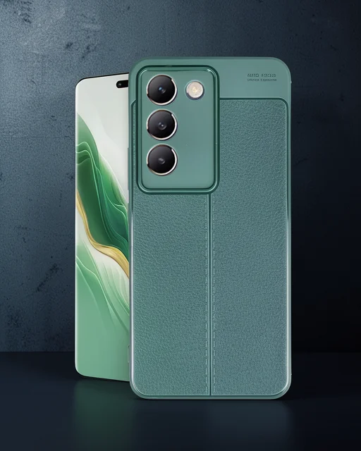 Vivo V30 Lite 4g Kılıf Auto Focus Kapak - Koyu Yeşil