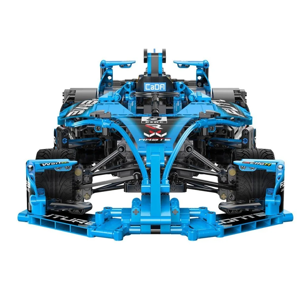 C64004W Cada Electric Racing Super Car Blok Seti 1667 Parça -Vagon life görsel 3