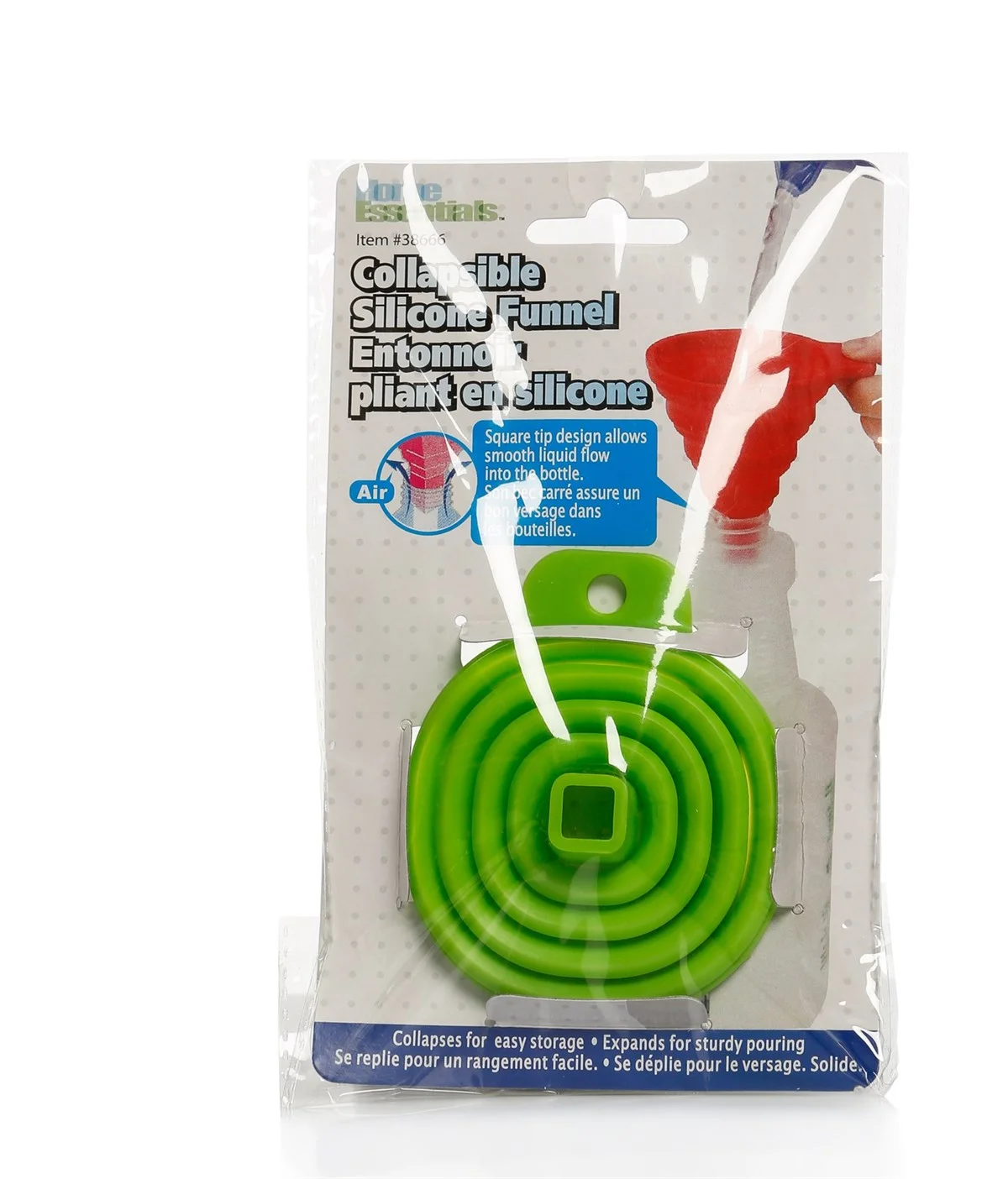 Silicone Folding Funnel Katlanır Huni görsel 3