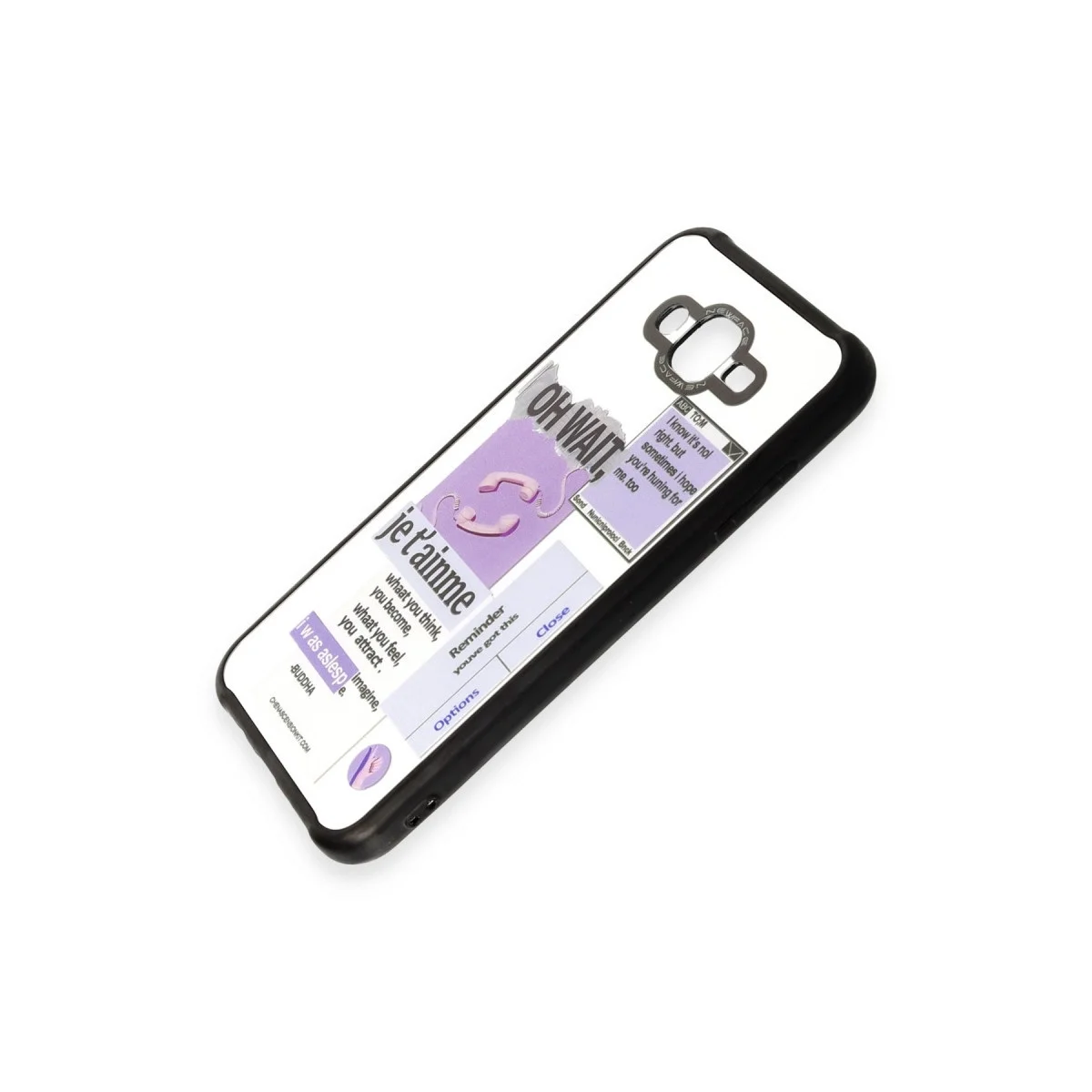 Samsung Galaxy J7 Kılıf Mirror Desenli Kapak - Mirror - 4 görsel 2