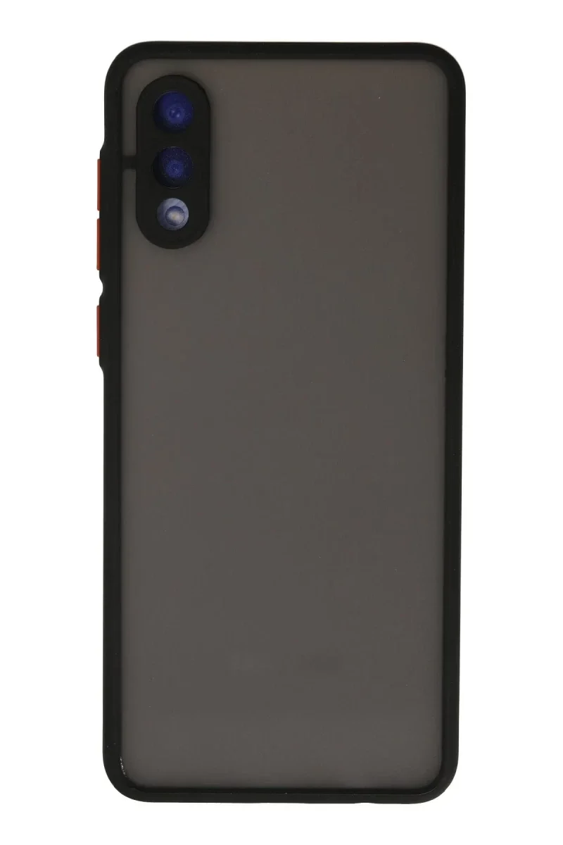 Samsung Galaxy A02 Kılıf Montreal Silikon Kapak - Siyah