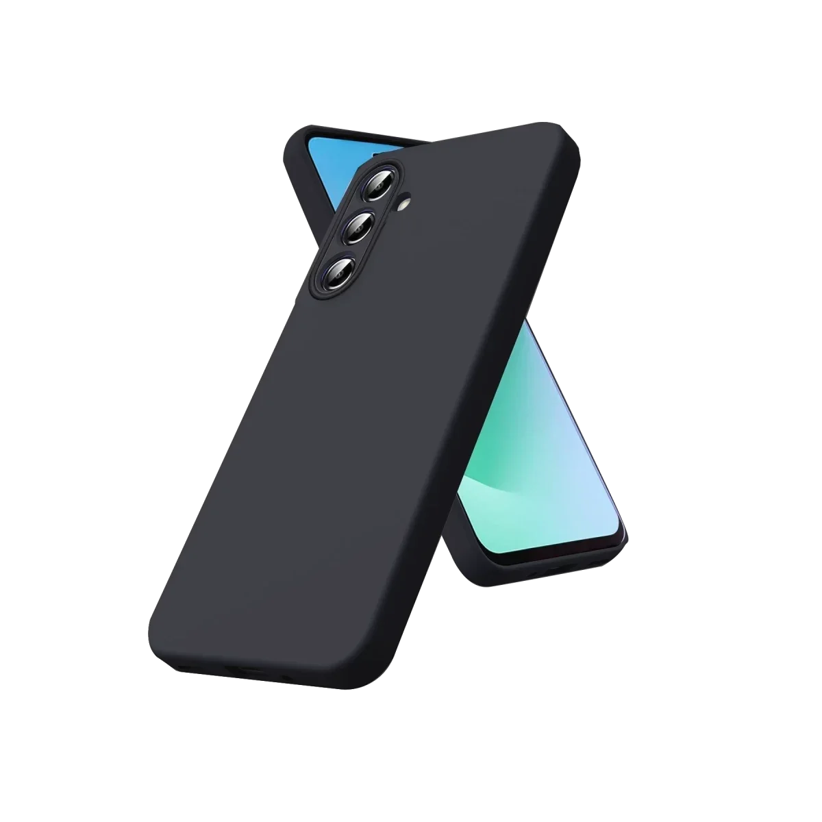 Samsung Galaxy A27 5G First Silikon - Siyah görsel 2