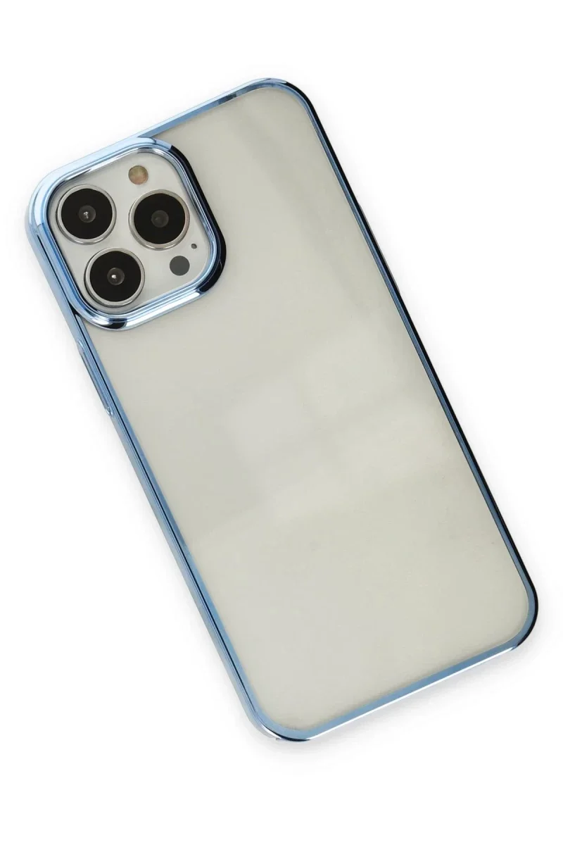 Apple iPhone 14 Pro Max Kılıf Element Silikon - Sky Blue görsel 3