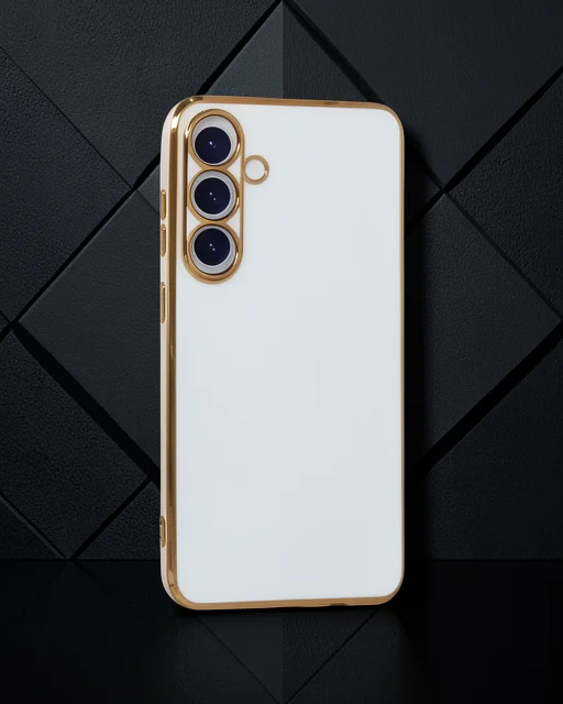 Samsung Galaxy S24 Plus Kılıf Volet Silikon - Beyaz