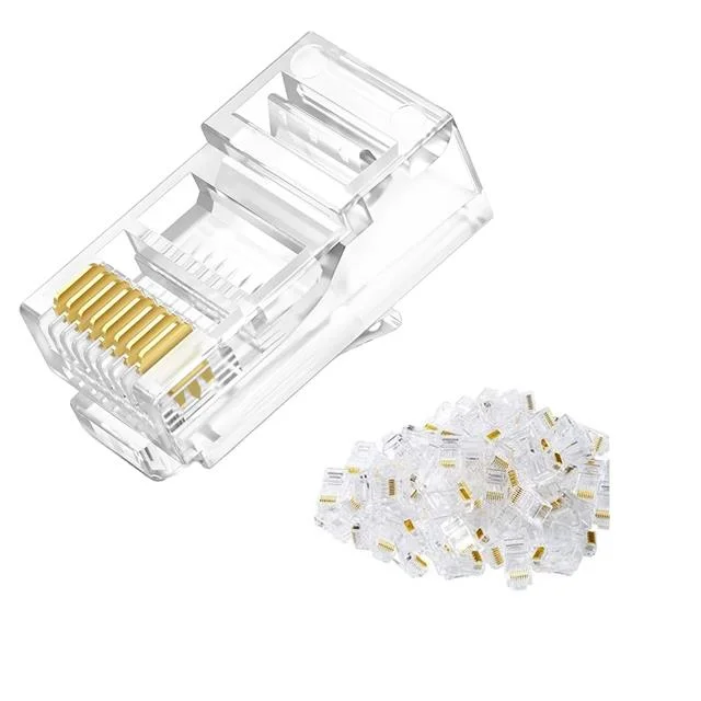 RJ45 Cat5 -Cat6 Uç 8P8C Soket 100 Adet