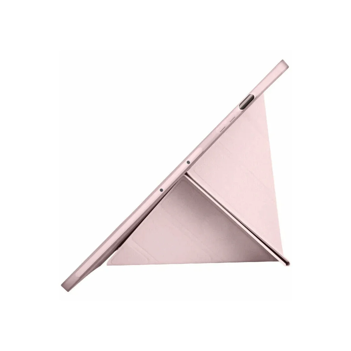 Samsung Galaxy X510 Tab S9 FE 11 Kılıf Kalemlikli Mars Tablet Kılıfı - Rose Gold görsel 5