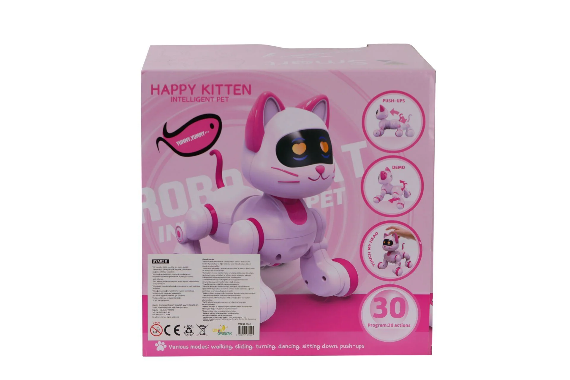 Kedi 6602 Kumandalı Robot Kedi görsel 5