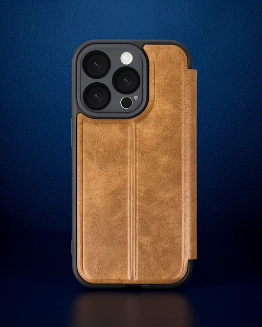 Apple İphone 16 Pro Kılıf Flip Cover - Taba
