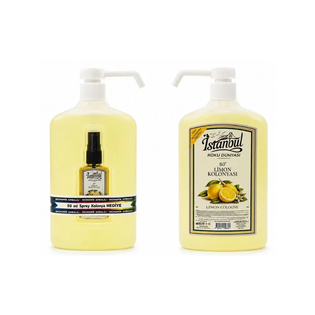 Pompalı Limon Kolonyası 900 ml görsel 2