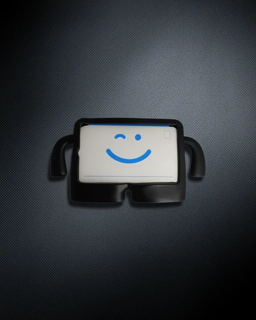Apple İpad 10.2 (7.nesil) Kılıf Karakter Tablet Silikon - Siyah
