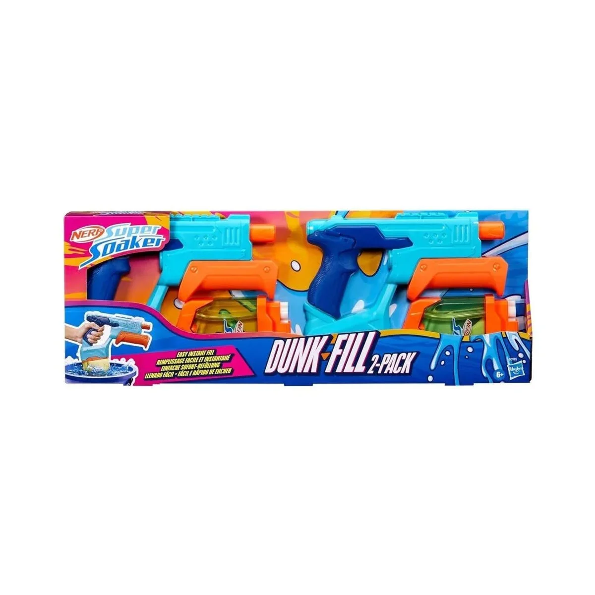 G0995 Nerf Super Soaker 2li Dunk Fill görsel 4