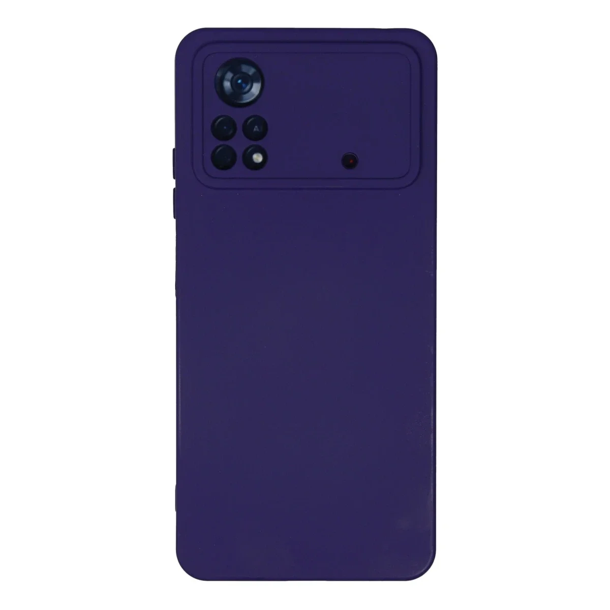 Xiaomi Poco X4 Pro 5G Kılıf Nano içi Kadife Silikon - Mor