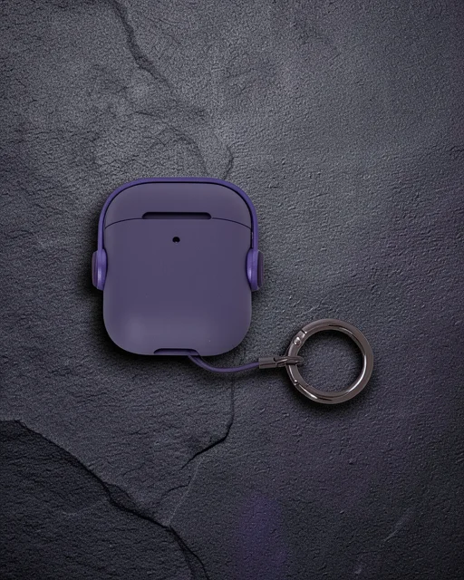 Apple Airpods 2 (2.nesil) Cool Kılıf - Derin Mor