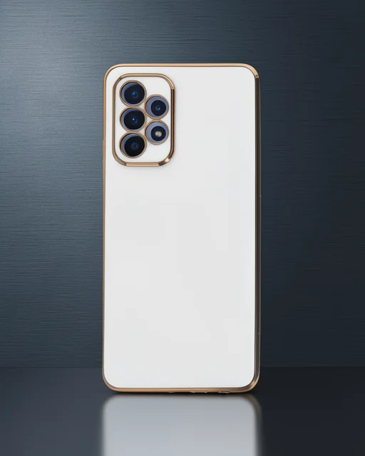 Samsung Galaxy A52 Kılıf Volet Silikon - Beyaz