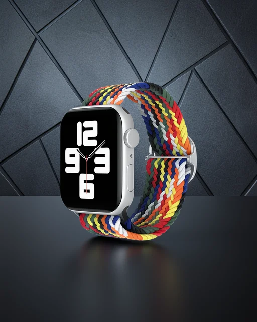 Apple Watch 42mm Kordon - Gökkuşağı 1